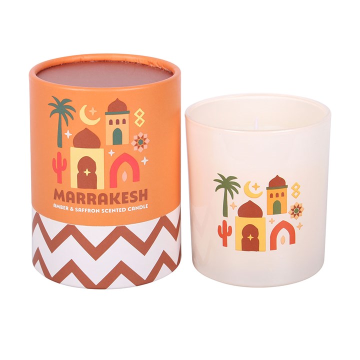 Marrakesh Amber & Saffron Candle