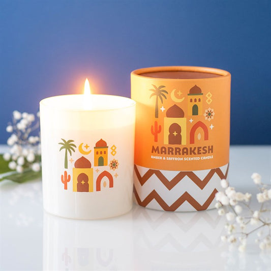 Marrakesh Amber & Saffron Candle