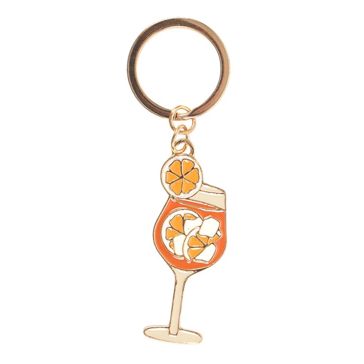 'Spritz Season' Enamel Keyring